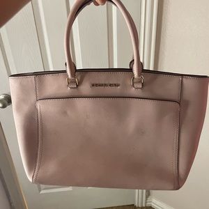 pink michael kors purse